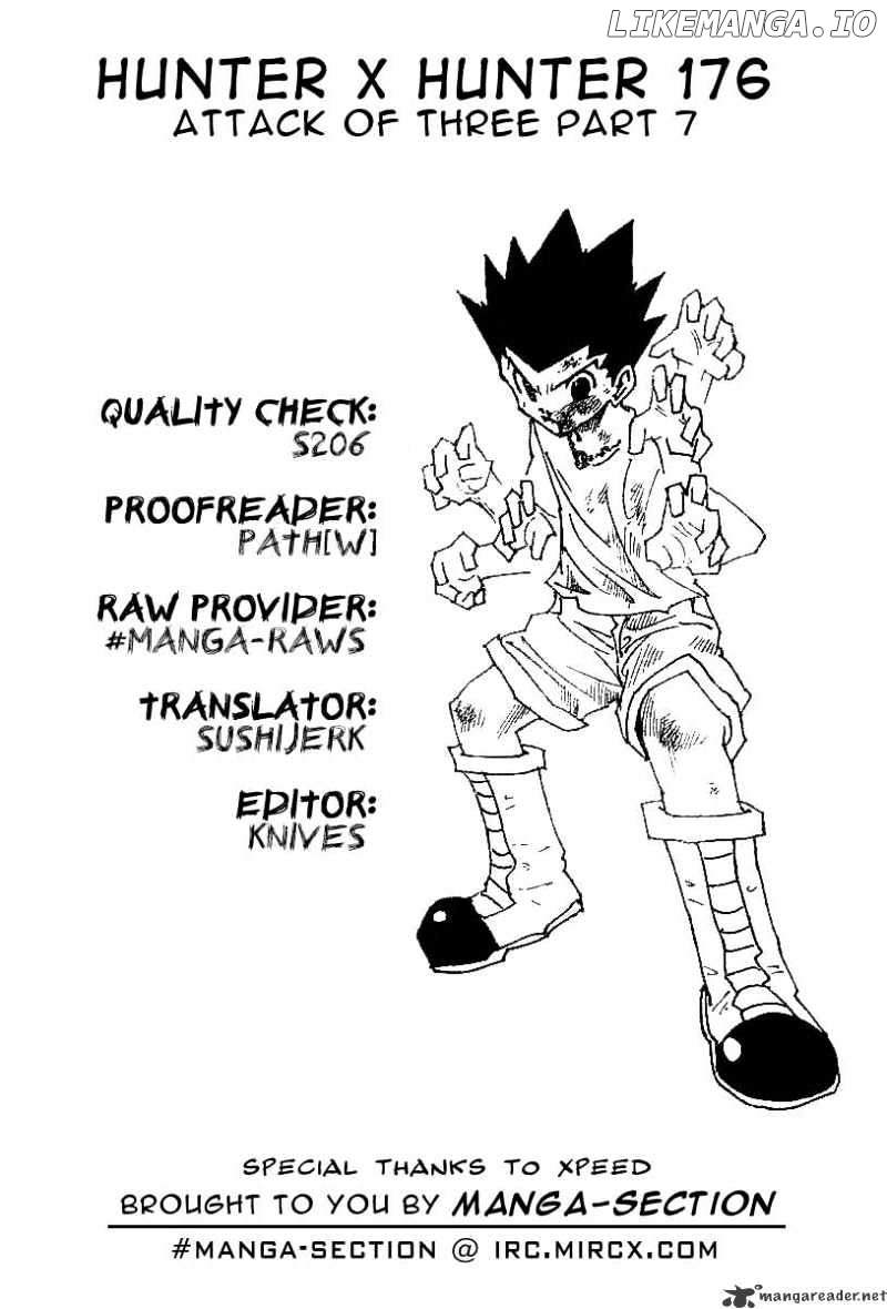 Hunter x Hunter, Chapter 176 image 16